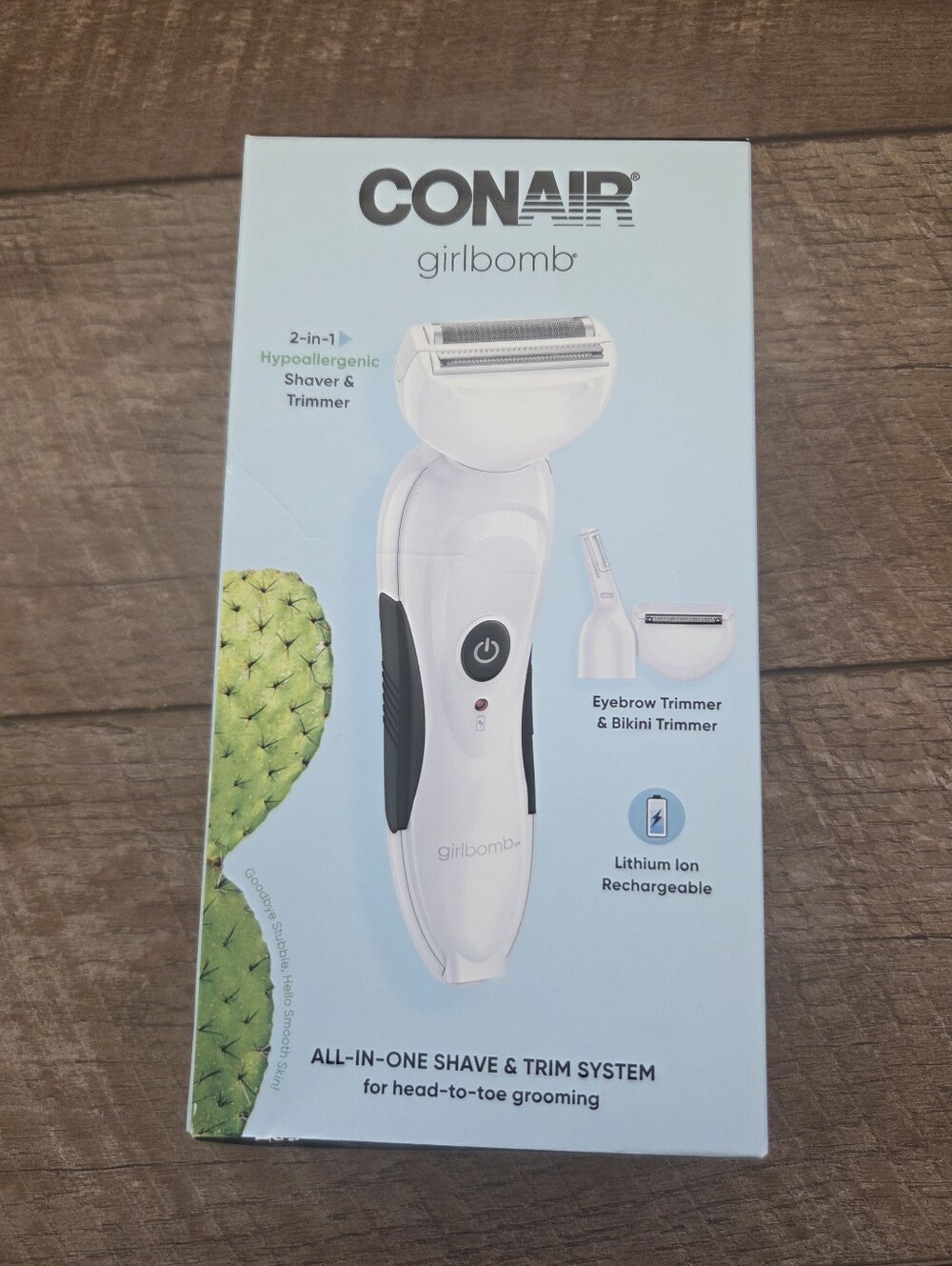 Conair Girlbomb All-In-One Shave & Trim System